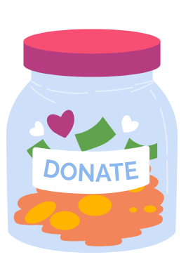 Illustration of online donation for Mt. Joy tour giveaway entry